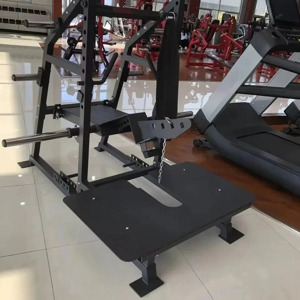 Plate Loaded Standing Pit Shark Squat Machine