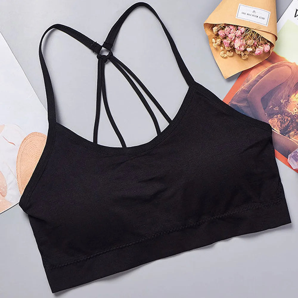 Breathable Sexy Seamless Top Women Sports Bra