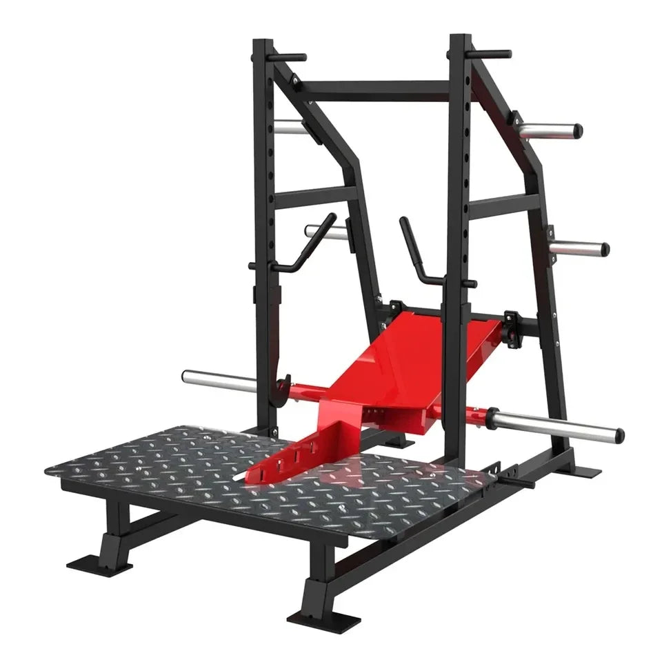 Plate Loaded Standing Pit Shark Squat Machine