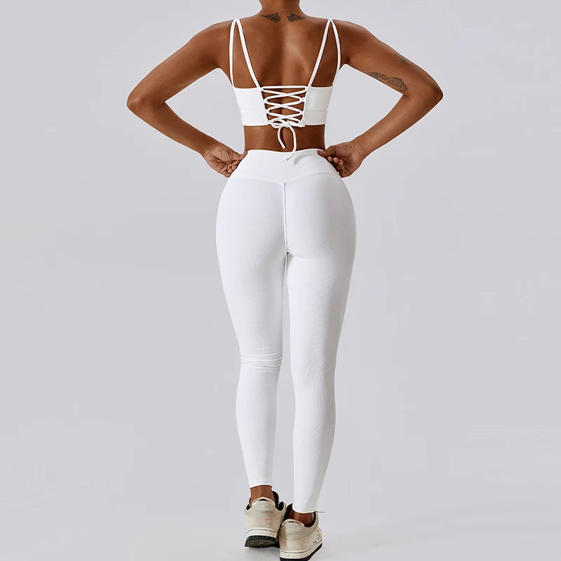 Gym Women's Two Pieces Pant Sets