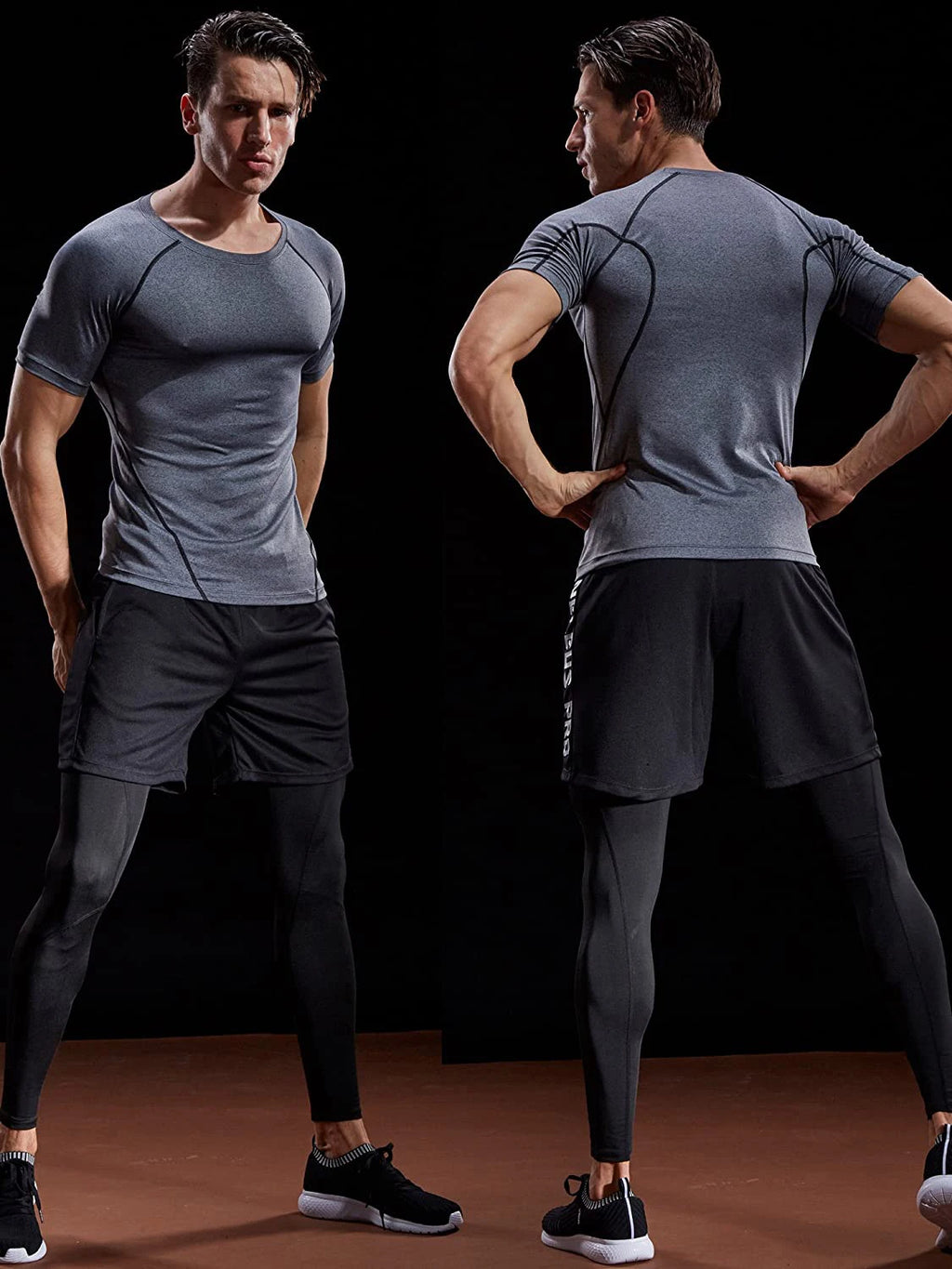2025 Compression T Shirt Men Summer Workout Shirts