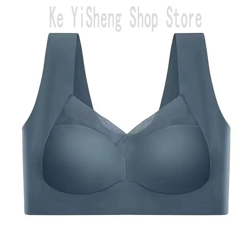 Women's sports underwear Invisible bra seamless breathable comfortable elastic shockproof underwear without steel rings