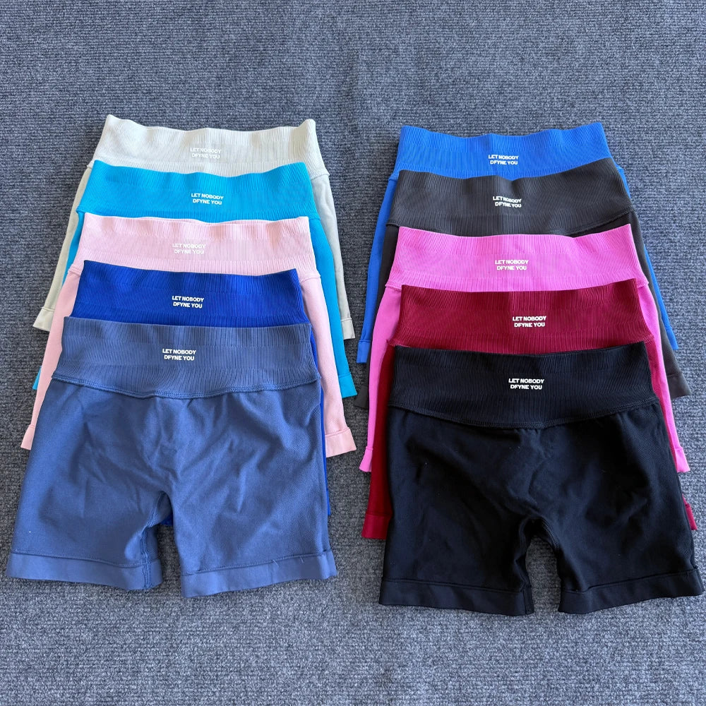 Logo Women Scrunch Bum Gym Shorts