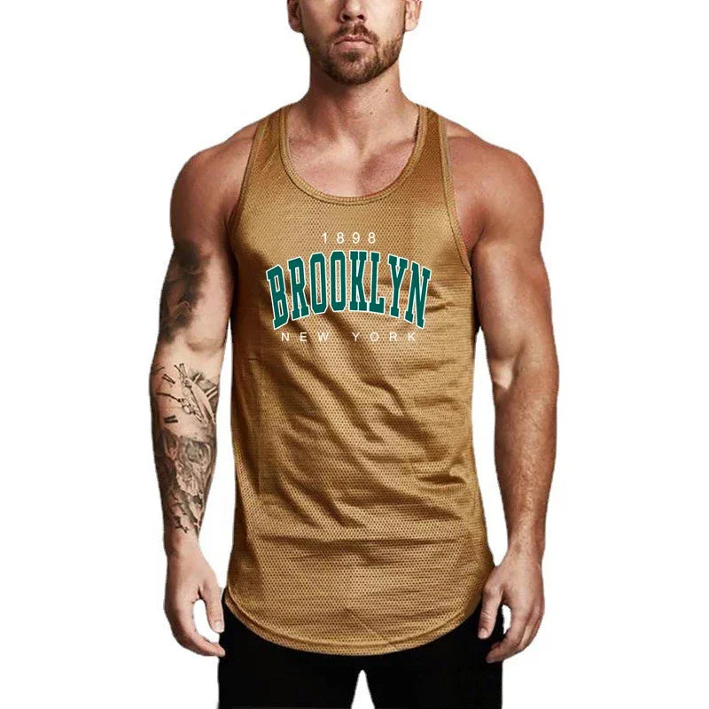 1898 Brooklyn New York Printed Sport Tank