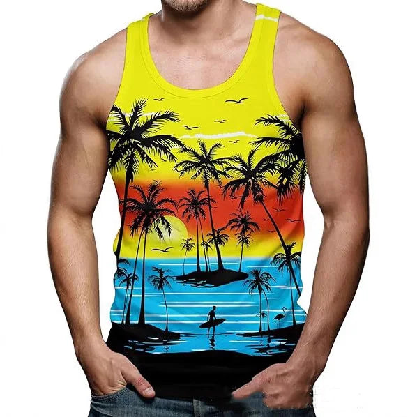 Funny Shark Cat 3D Print Tank