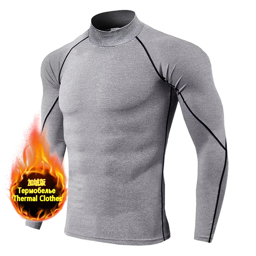 Winter Man Compression Shirt