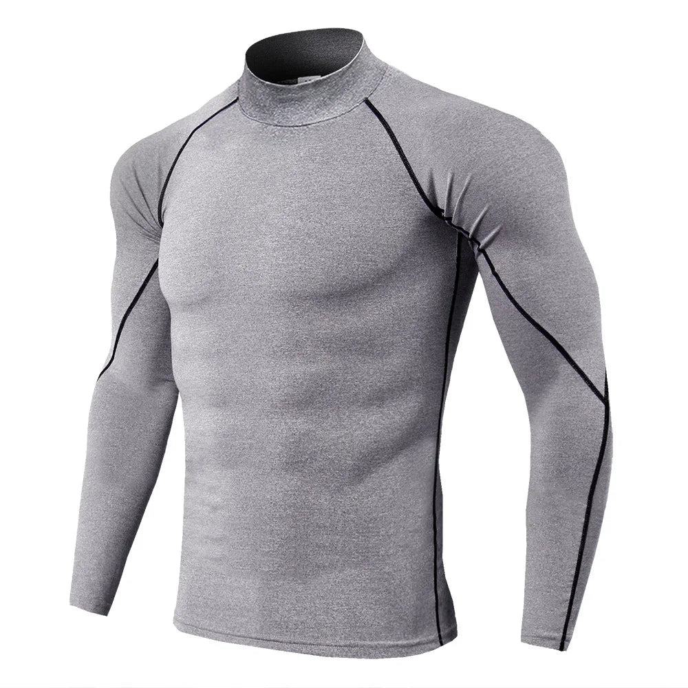 Men Running T shirt Quick Dry Bodybuilding Sport Shirt