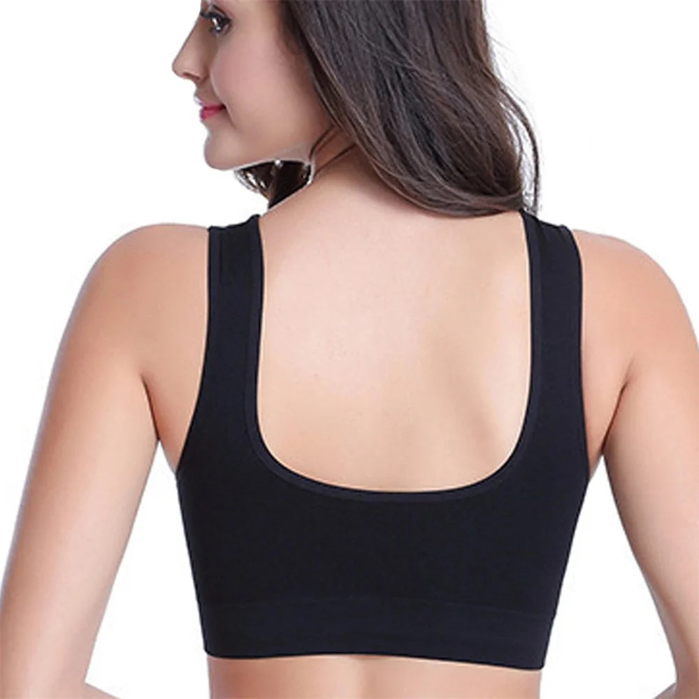 Women Seamless Bras Camisole Underwear Crop Top