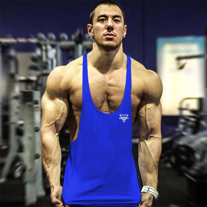 2022 New Fashion Men Gym Tank
