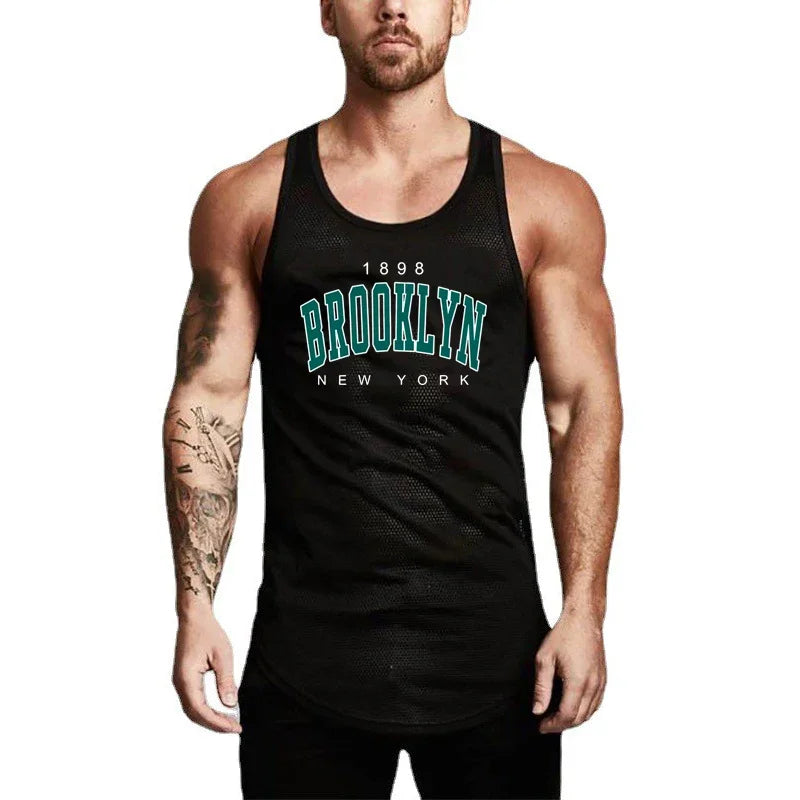 1898 Brooklyn New York Printed Sport Tank