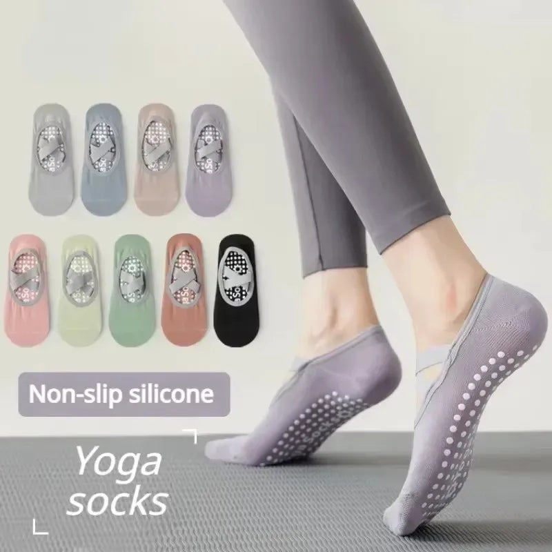 Pilates Yoga Socks Non-Slip