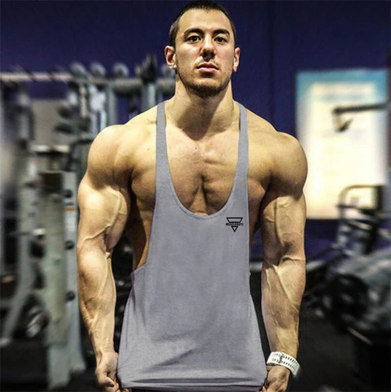 2022 New Fashion Men Gym Tank