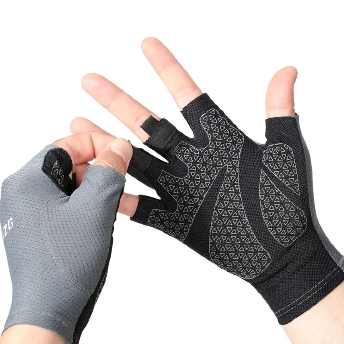 Professional Gym Fitness Breathable Anti-Slip Women Men Half Finger Summer Fishing Cycling Fingerless Gloves Female Bicycle Bike