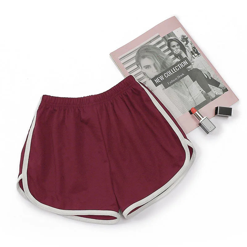 Elastic Shorts for Women Loose Fitting