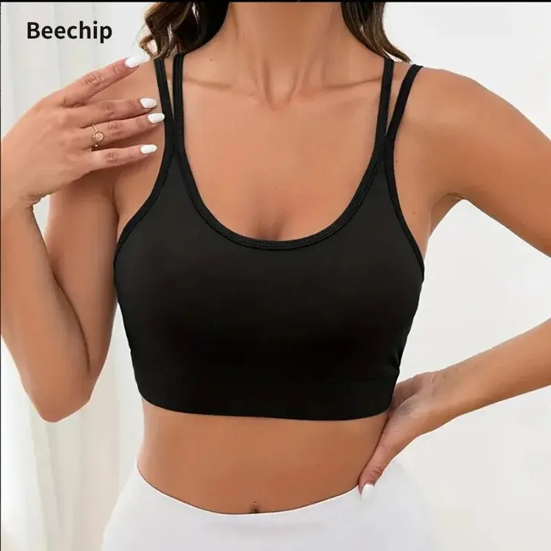 Women Fitness Yoga Bras Race Back Sports Bras Nylon Top Women Bra Sexy Breathable Underwear For Women Gym