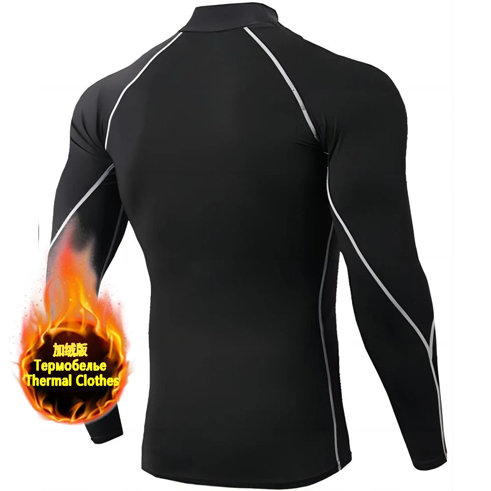 Winter Man Compression Shirt
