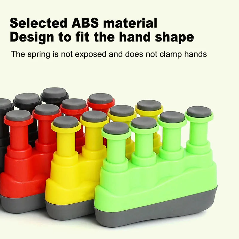 Guitar Hand Grip Finger Exerciser Strengthener Power Trainers Medium Tension Home Fitness Equipment Piano Entry Finger Exerciser