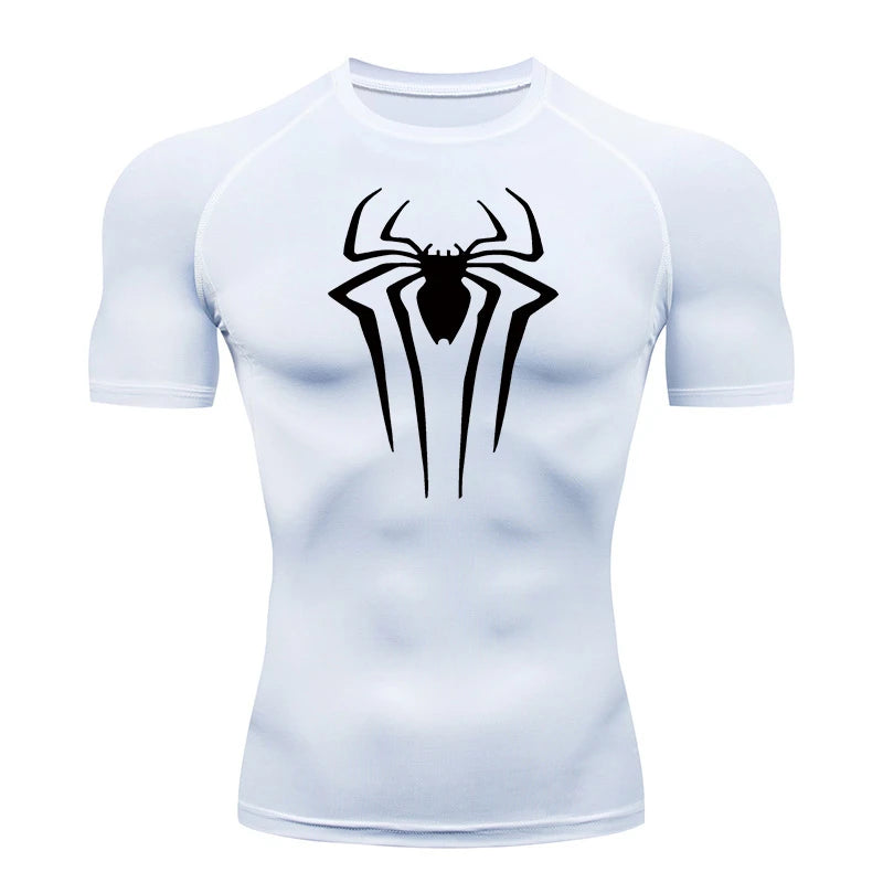 2024 Compression T Shirt Men Short Sleeve Sport Tees Fitness Running Sportsear Men Gym Elastic Quick Dry Jogging T-shirt Tops