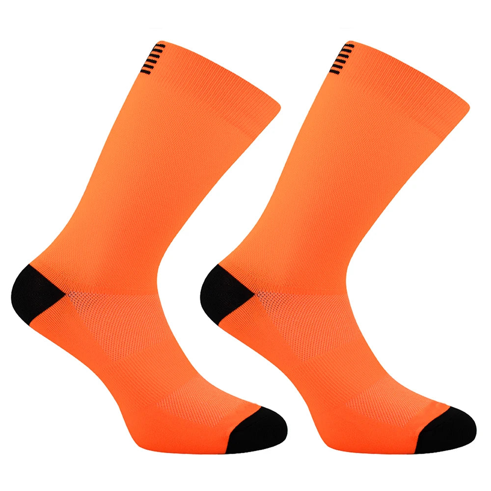 20 Colors MTB Bike Socks Comfortable Running Cycling Socks High Quality Road Bicycle Socks
