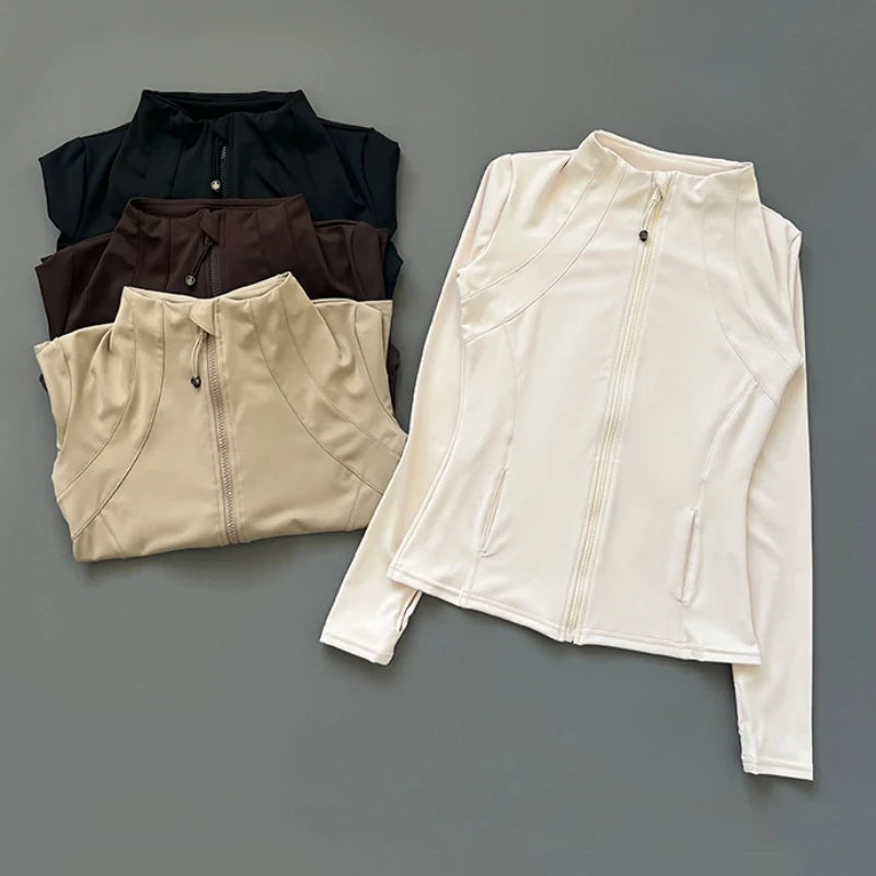 Quick Dry Stand Up Collar Jacket