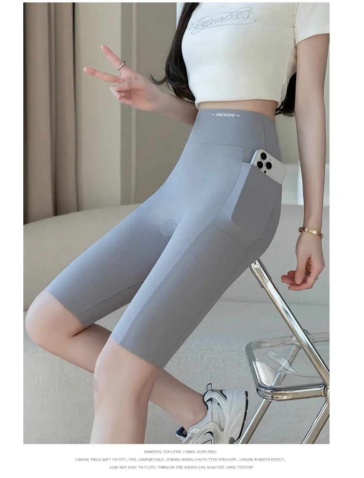 Leggings Women with Pocket Stretchy High Waist Hip Lift