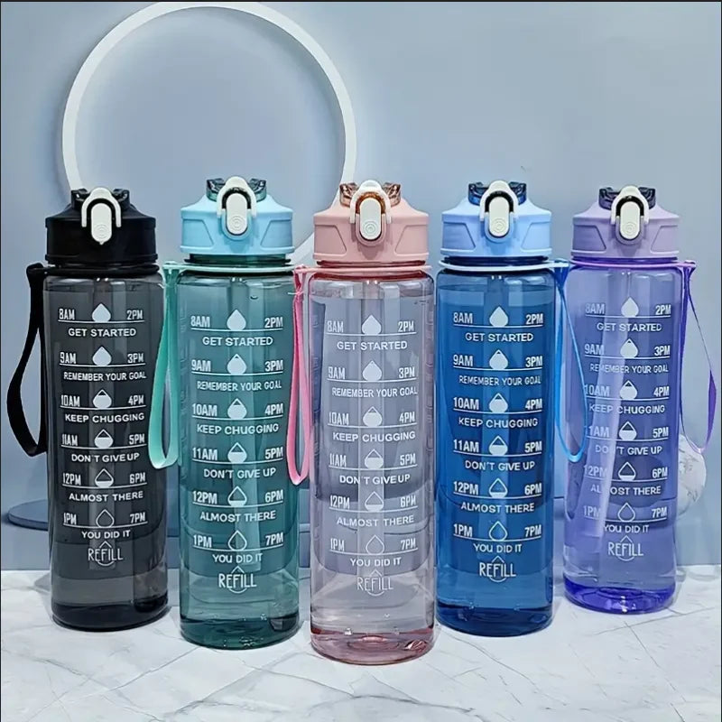 800ml/27oz Large Capacity Sports Water Bottle Leak Proof