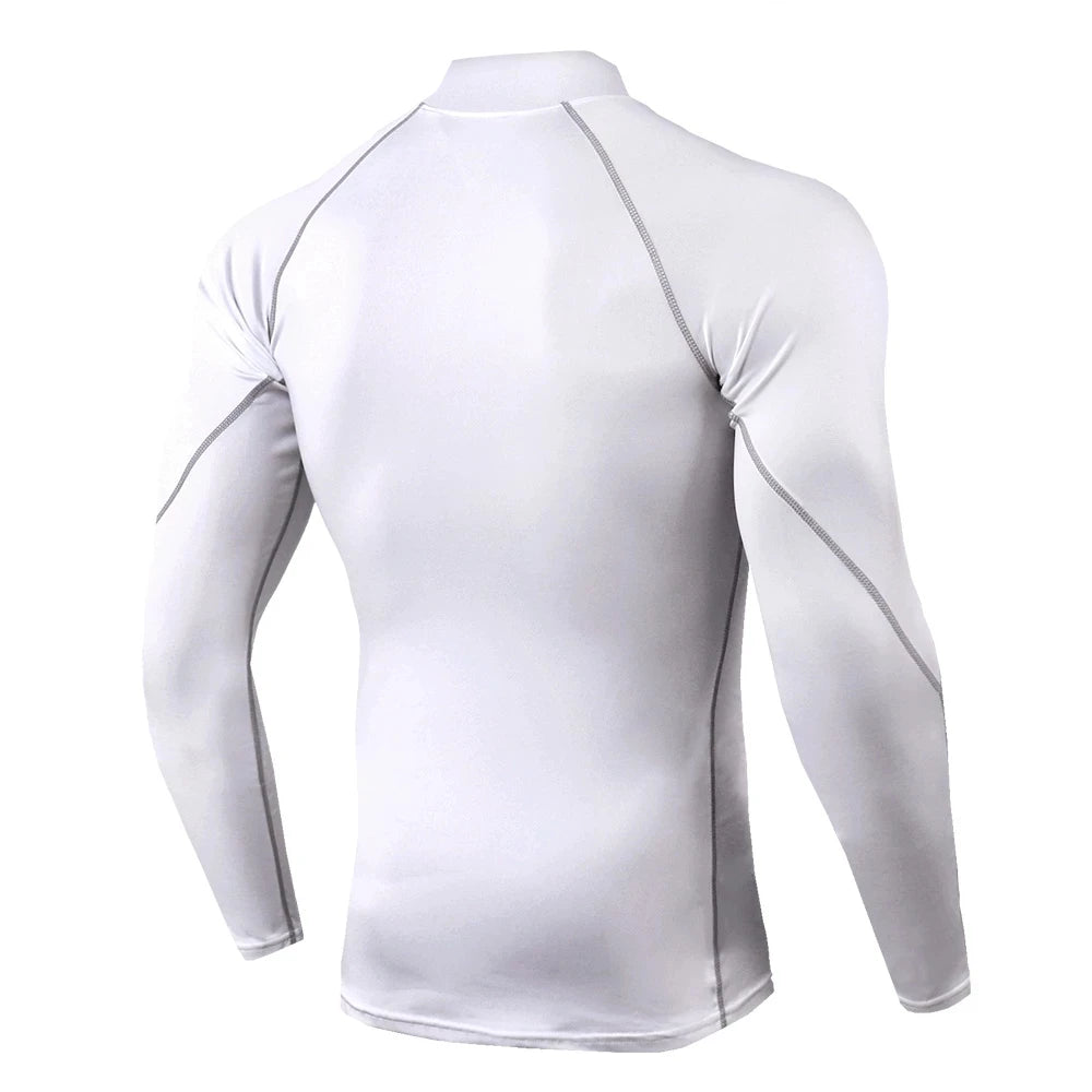 Men Running T shirt Quick Dry Bodybuilding Sport Shirt