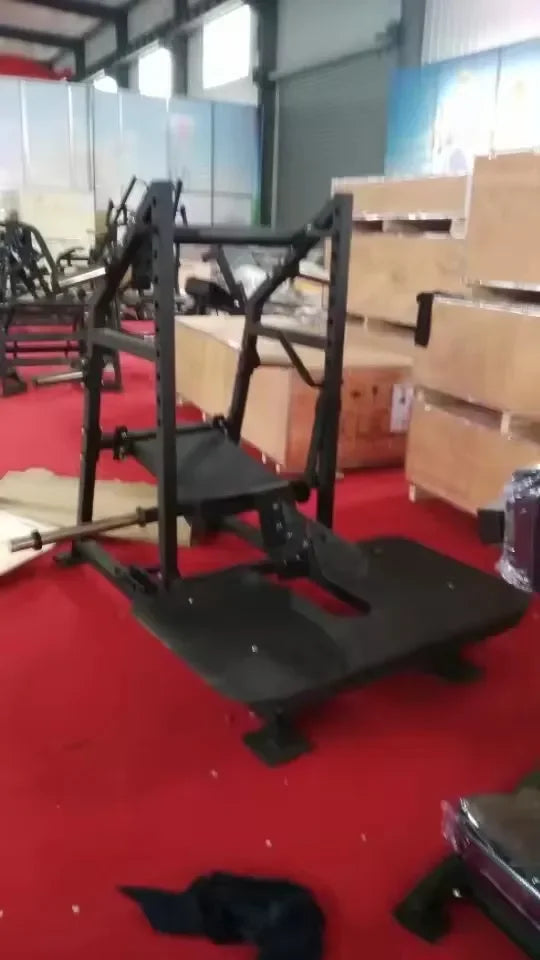 Plate Loaded Standing Pit Shark Squat Machine