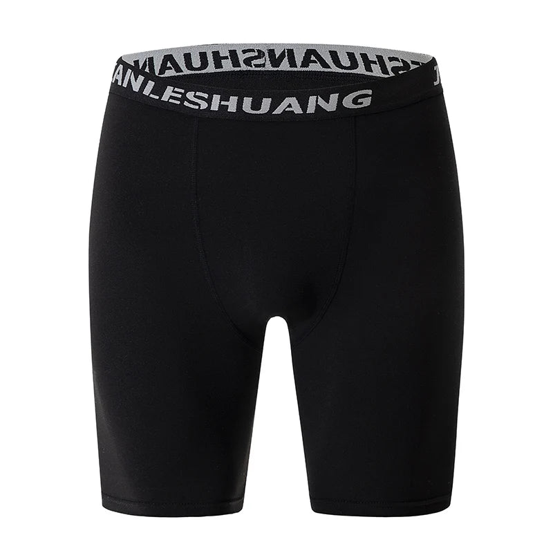 1/5 Pcs Men's Black And White Classic Cycling Long Underwear Multi-size Running Fitness Comprehensive Training Shorts Teenagers