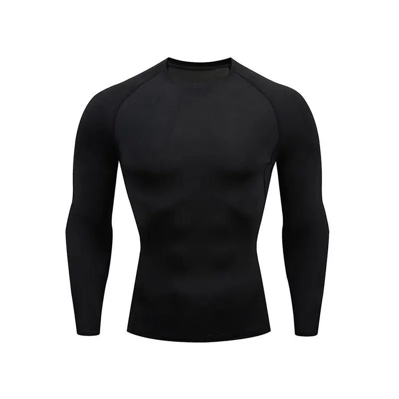 Tight-fitting long sleeve breathable shirt