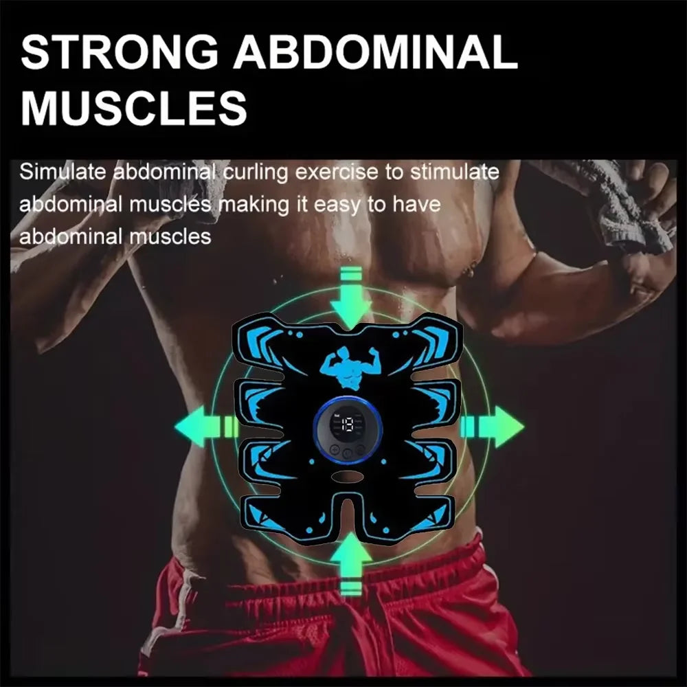USB Rechargeable EMS Muscle Stimulator Abs