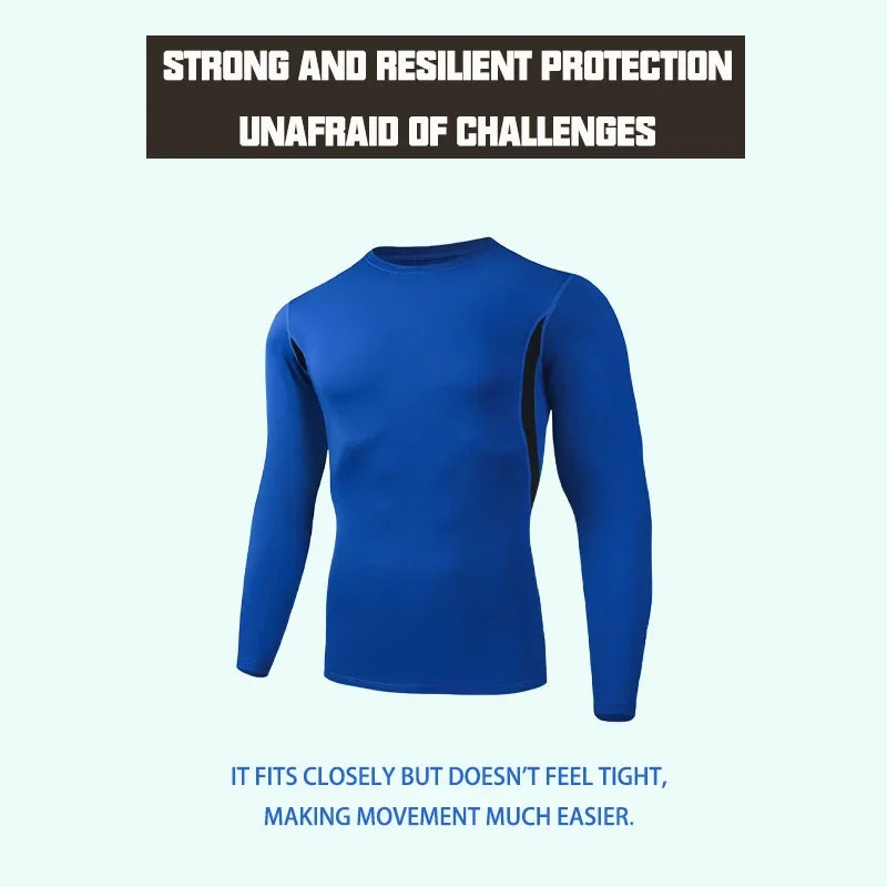 Tight-fitting long sleeve breathable shirt