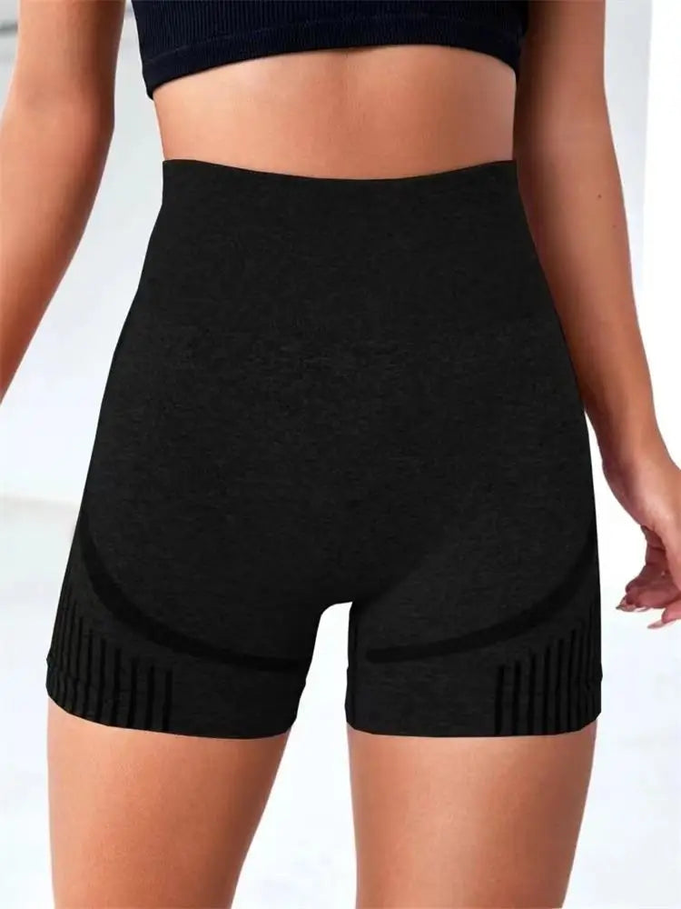 Women's Yoga High Waist Workout Shorts