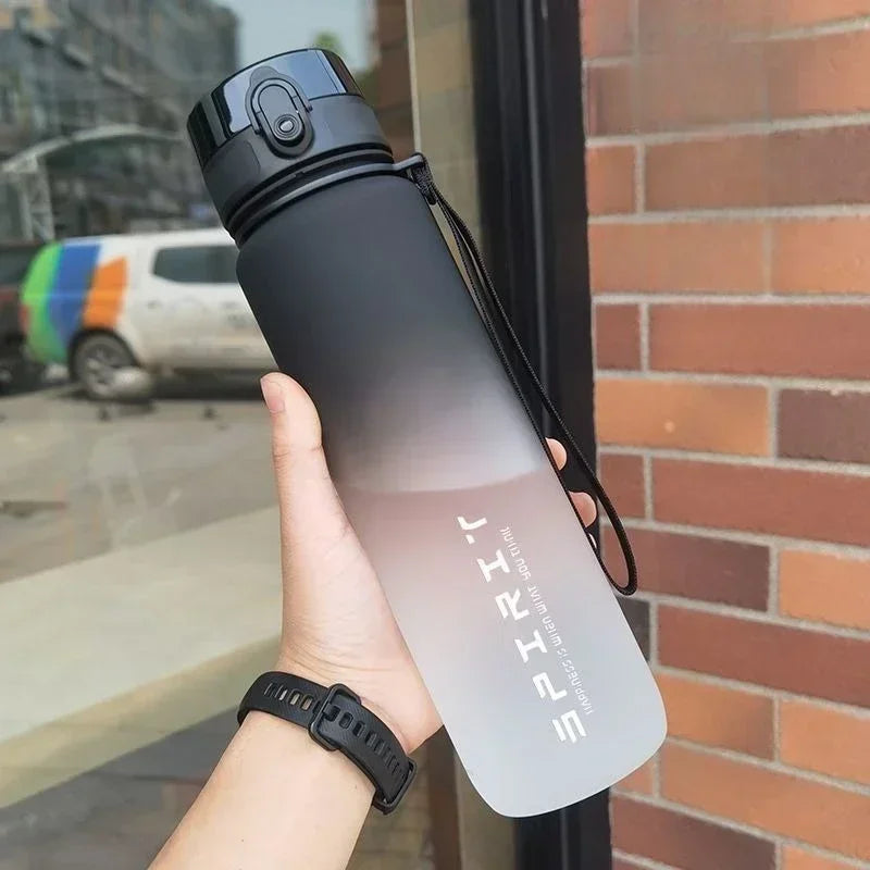 1 Liter Large Capacity Sports Water Bottle Leak Proof