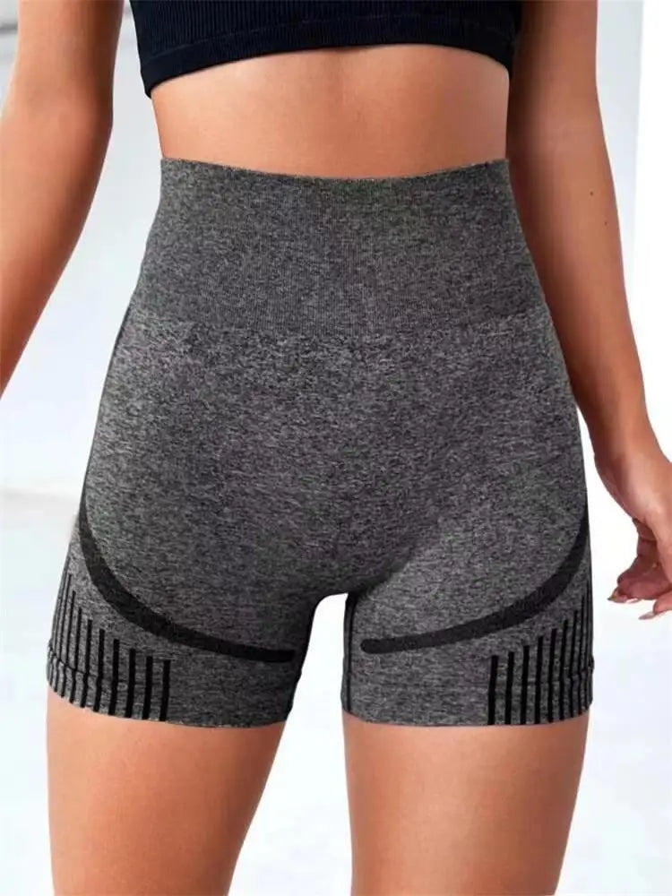 Women's Yoga High Waist Workout Shorts