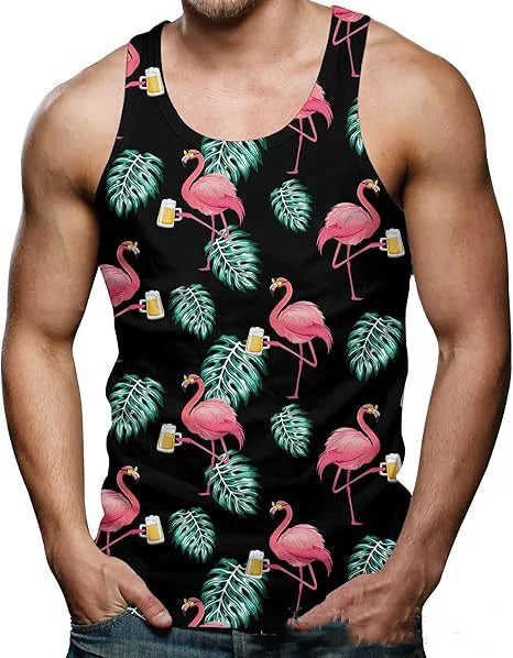 Funny Shark Cat 3D Print Tank