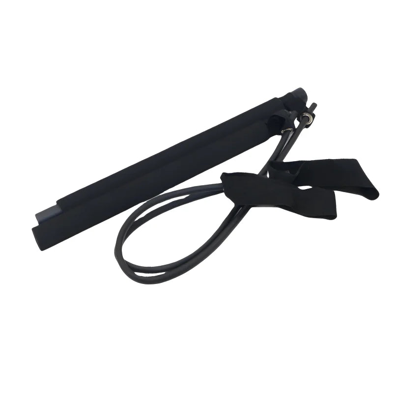 Portable Yoga Pilates Bar Stick With Resistance Band Muscle Toning Fitness Stretching Sports Body Workout Exercise Tension Rope
