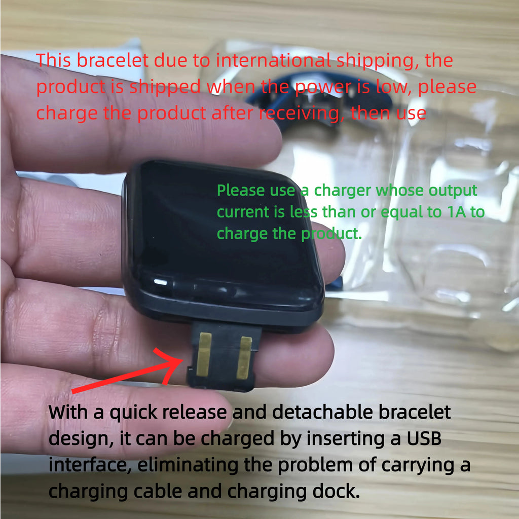 Smart Fitness Tracker Bracelet with Color Screen