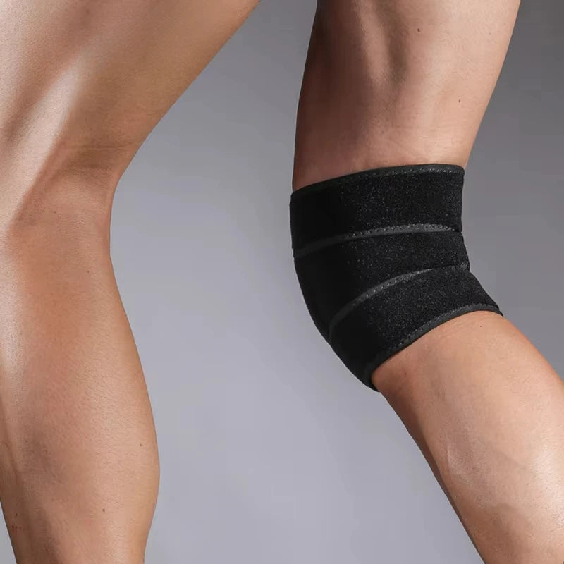 Fitness knee pad, knee cap with adjustable knee support