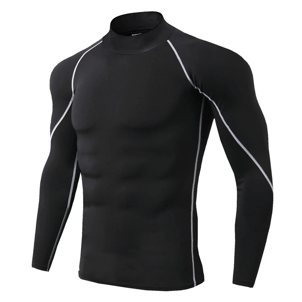 Men Running T shirt Quick Dry Bodybuilding Sport Shirt