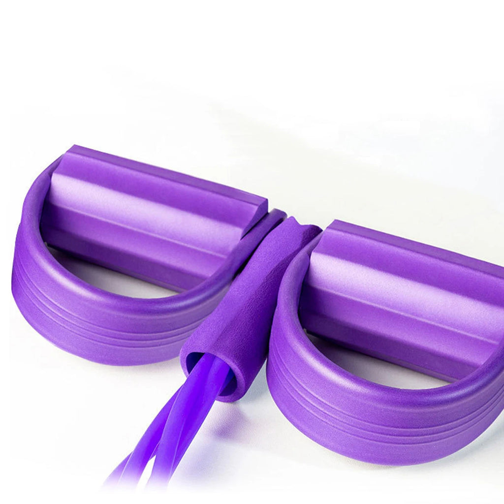Four-Tube Tensioner Multi-Functional Household Fitness Yoga Abdominal Strengthening Elastic Band Tension Rope Sit-Up Assistive