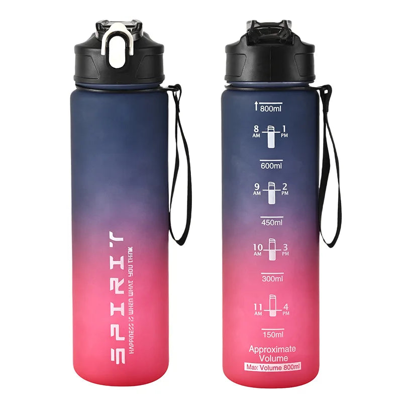 800ML Large Capacity Sports Water Bottle