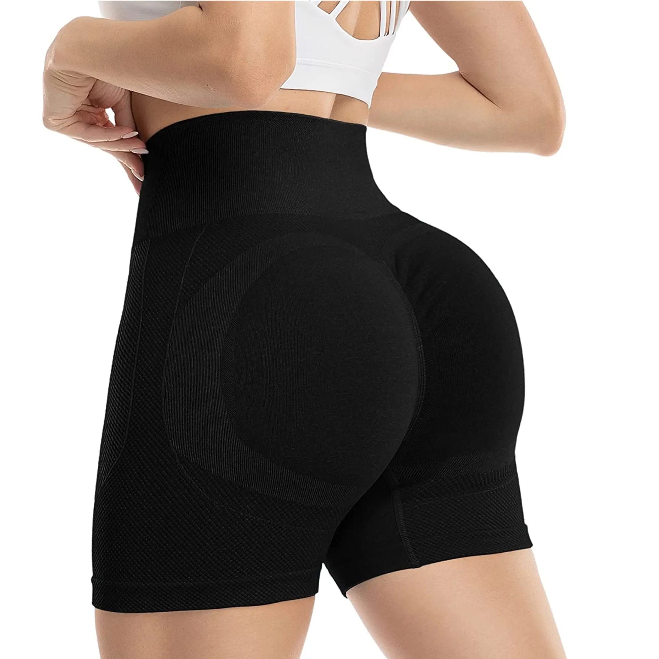 Seamless Yoga Shorts High Waist