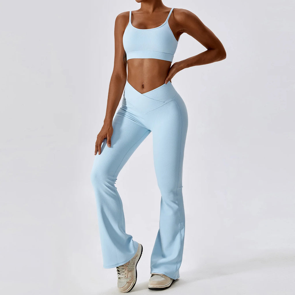 Gym Women's Two Pieces Pant Sets