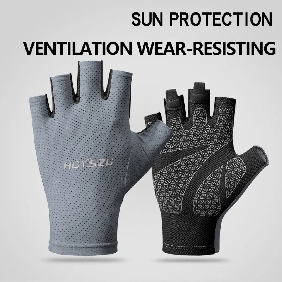 Professional Gym Fitness Breathable Anti-Slip Women Men Half Finger Summer Fishing Cycling Fingerless Gloves Female Bicycle Bike