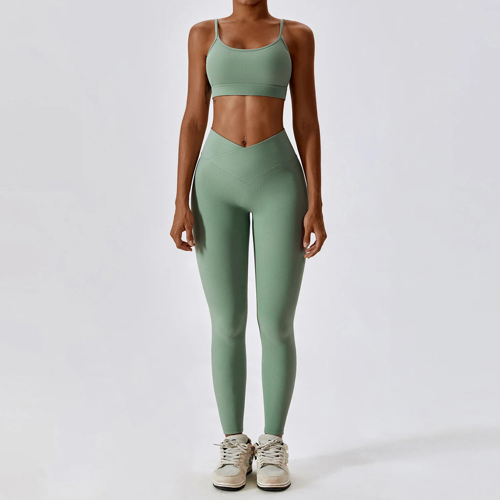 Gym Women's Two Pieces Pant Sets
