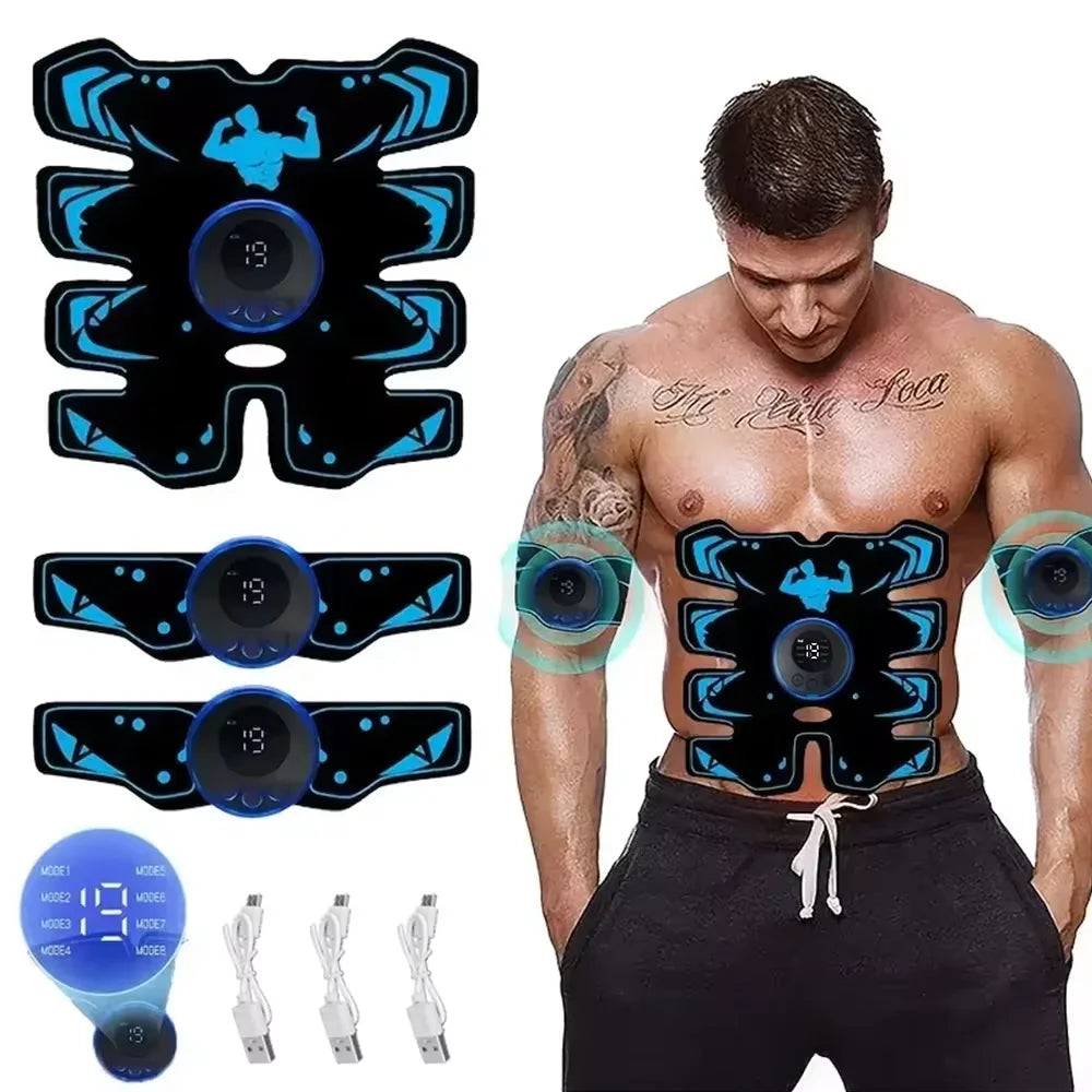 USB Rechargeable EMS Muscle Stimulator Abs