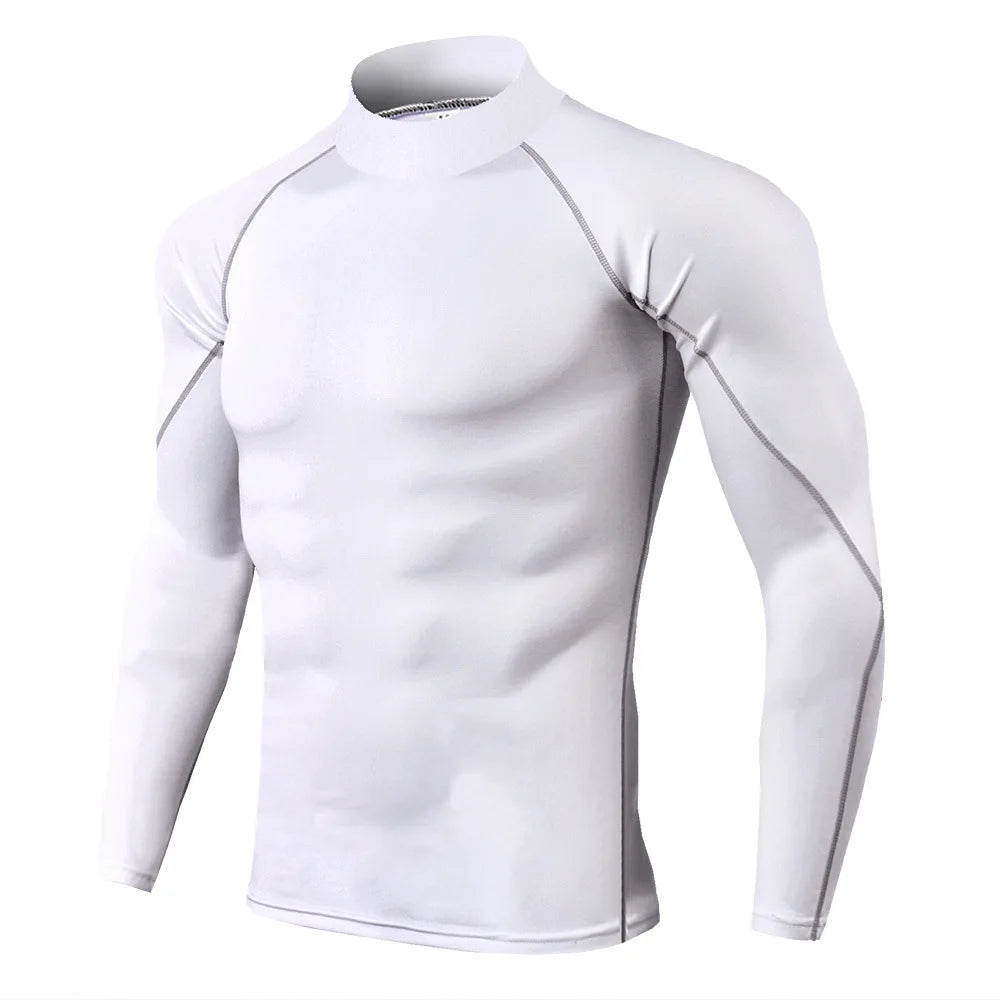 Men Running T shirt Quick Dry Bodybuilding Sport Shirt