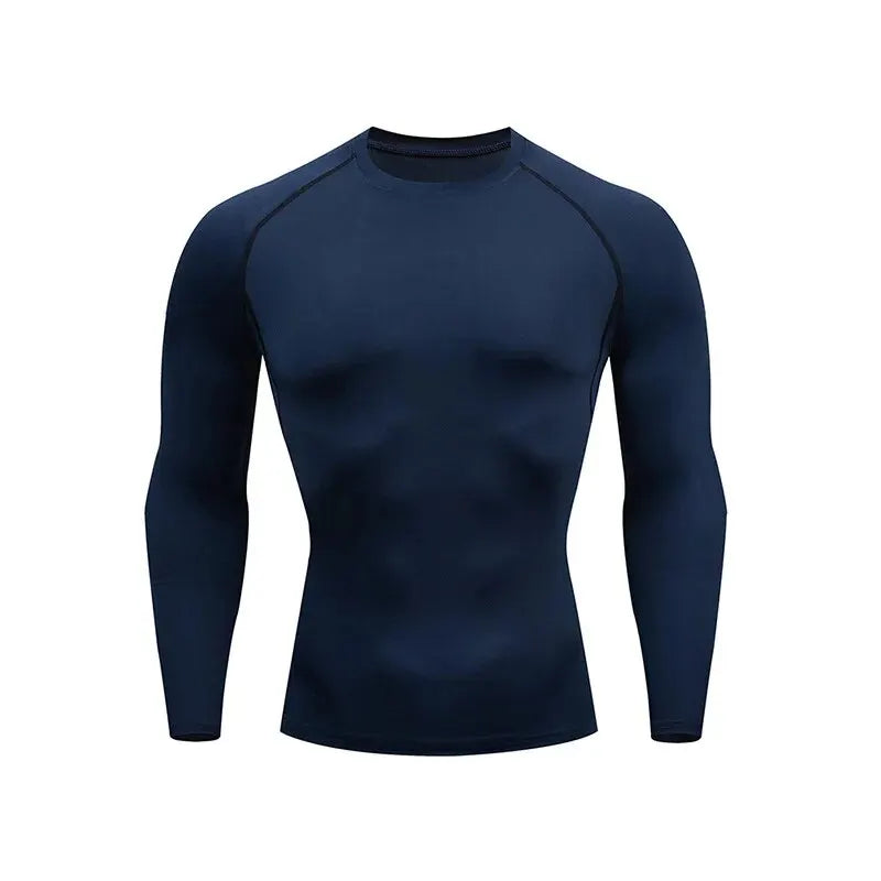 Tight-fitting long sleeve breathable shirt