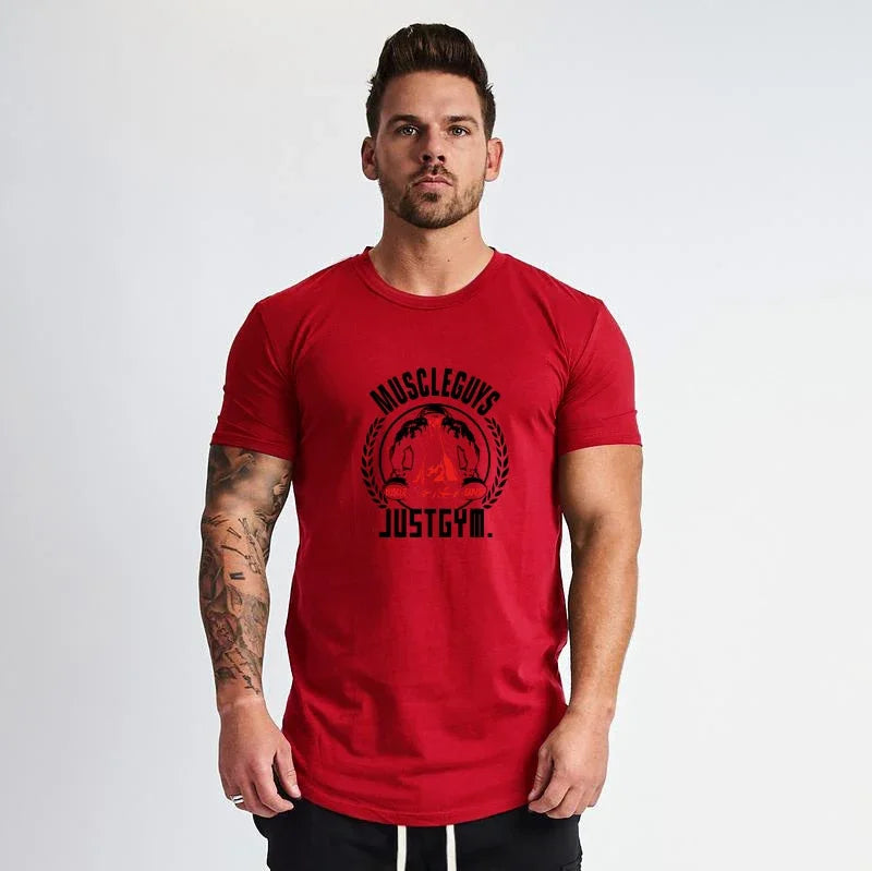 Summer Cotton Sport Gym T Shirt